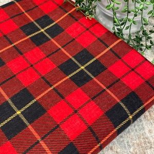 Plaid fabric/material